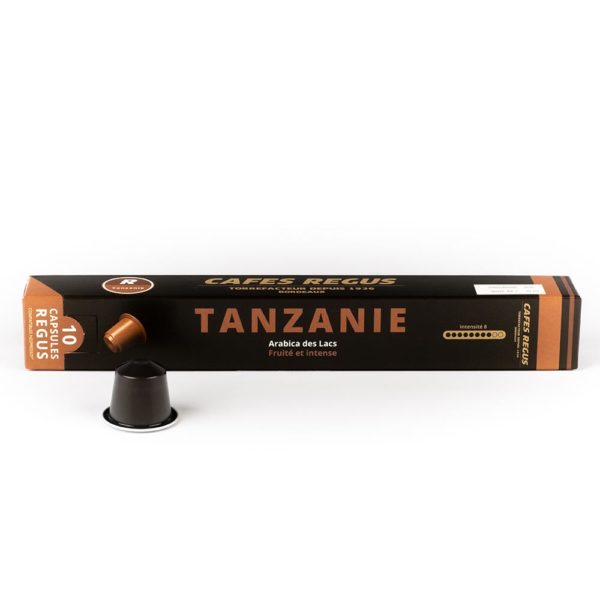 Café Tanzanie en capsule compatible Nespresso - Cafés Régus, torréfacteur à Bordeaux
