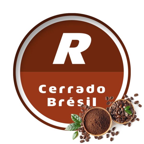 Café Cerrado Brésil, grains ou moulu - Cafés Régus, torréfacteur à Bordeaux